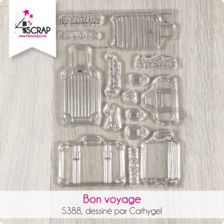 Enjoy your trip - Clear stamps
