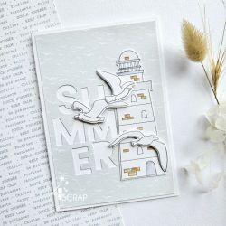 Seagulls - Duo transparent stamps and die