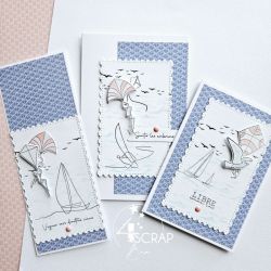 Kites - Duo transparent stamps and die