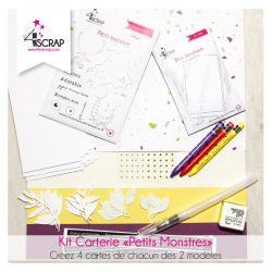 Petits monstres - Kit Débutant Scrapbooking