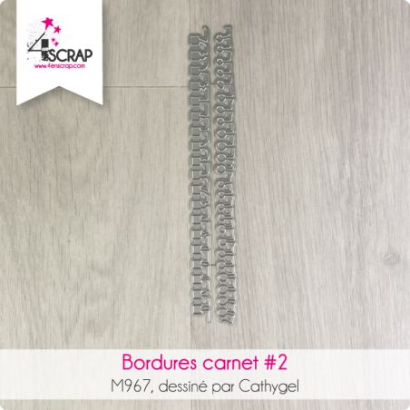 Bordures carnet 2 - Matrice de coupe Die