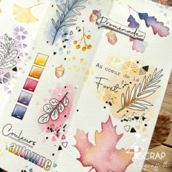 Foliages - Scrapbooking Stencil