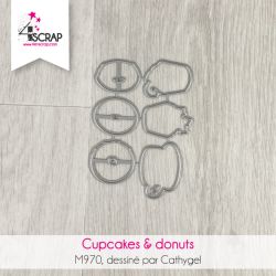 Cupcakes & Doonuts - Matrice de coupe Die