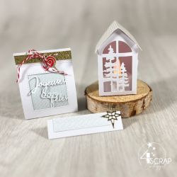 Happy Holidays 2 - Die cutting die