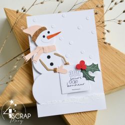 Snowmen 2 - Die cutting die