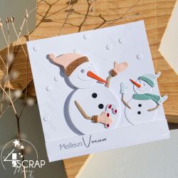 Snowmen 2 - Die cutting die