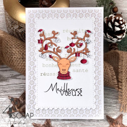 Best wishes 4 - Clear stamps