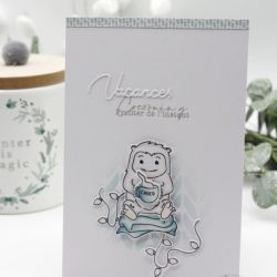 Happy New Year 2 - Clear stamp Scrapbooking Card making