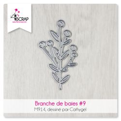 Branche de baies 9 - Matrice de coupe Die