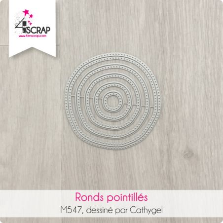 Ronds pointillés -Matrice de coupe Die