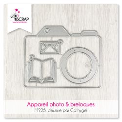 Camera & charms - Cutting Die