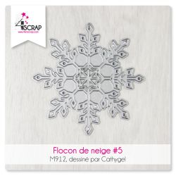 Flocon de neige 5 - Matrice de coupe Die