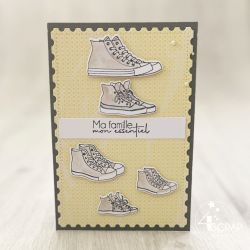 Baskets - Duo transparent stamps and die