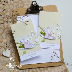 Baskets - Duo transparent stamps and die