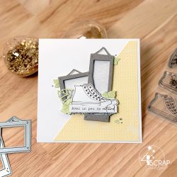 Baskets - Duo transparent stamps and die