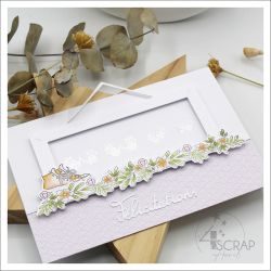 Flowered Frames- Clear stamp Scrapbooking Card making