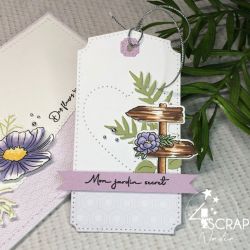 My secret garden - Duo transparent stamps and die