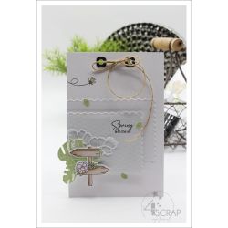 My secret garden - Duo transparent stamps and die