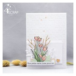 Clear stamp Scrapbooking Card love - Happy mother's day