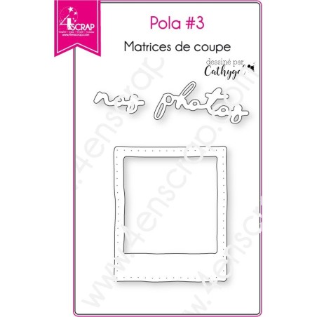 Matrice de coupe Scrapbooking Carterie photos - Pola 3