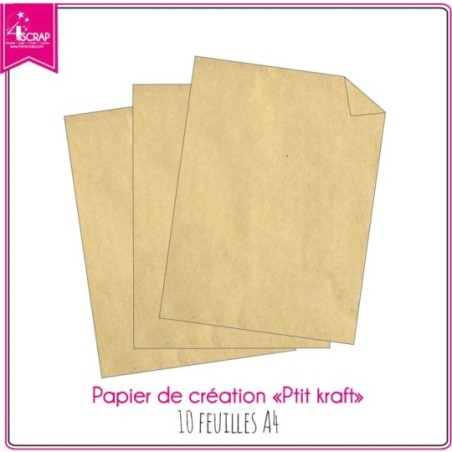 Papier Petit Kraft - 10f