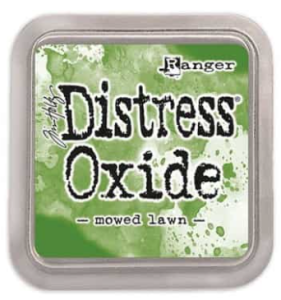 Encre distress mowed lawn distress