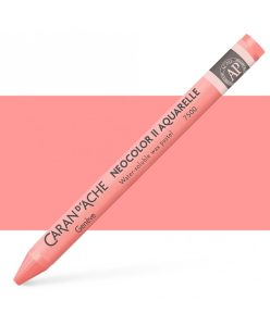 Crayon aquarelable neocolor rose de la marque carandache, pour le scrapbooking.