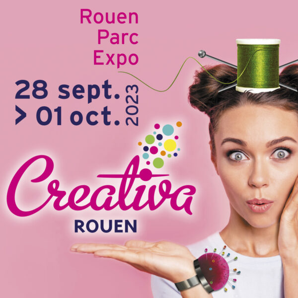 Salon scrap Créativa à Rouen 2023