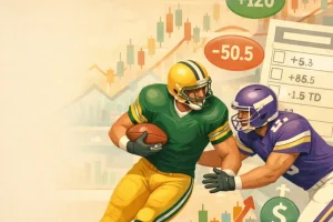 zakłady specjalne na zawodników Packers–Vikings: zakłady na zawodników i rynek